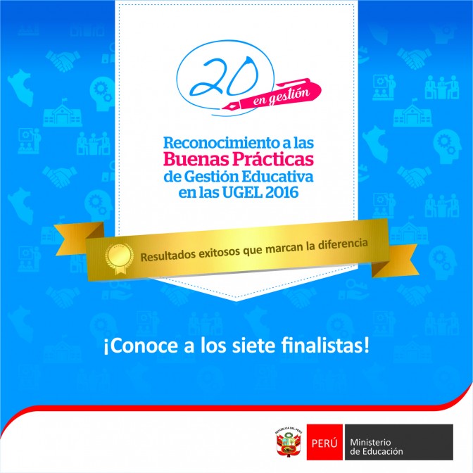 Conoce a los finalistas del concurso “20 en gestión”