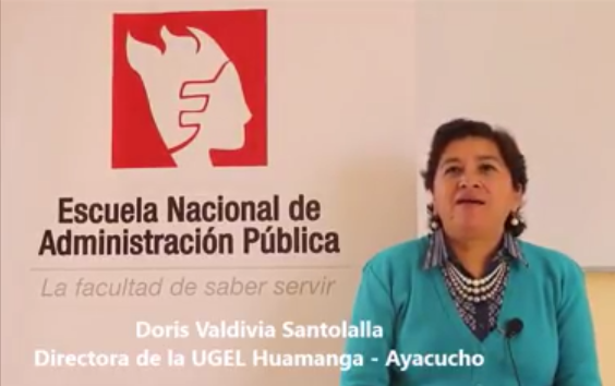 Edugestores Entrevista: Doris Valdivia, Directora de la UGEL Huamanga – Ayacucho