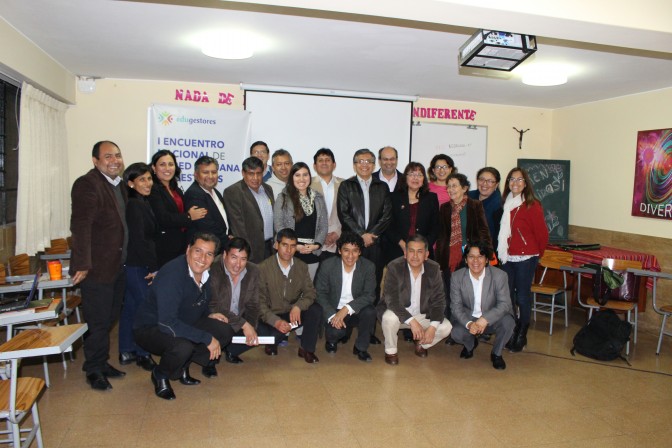 Edugestores: Se realizó el  Primer Encuentro Nacional de la Red Peruana de Gestores de la Educación