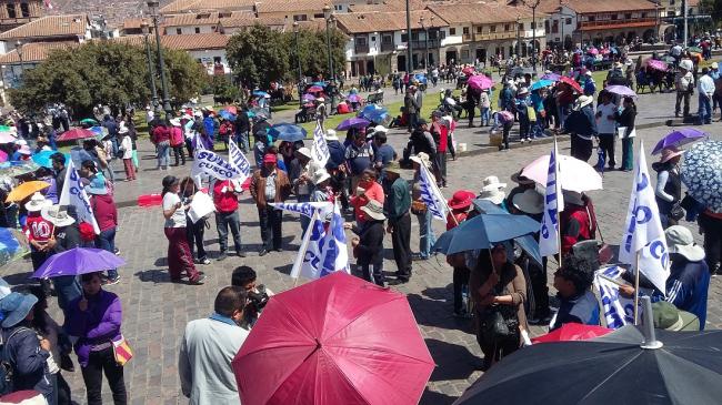 Movadef en la lucha magisterial, un artículo de Isabel Coral