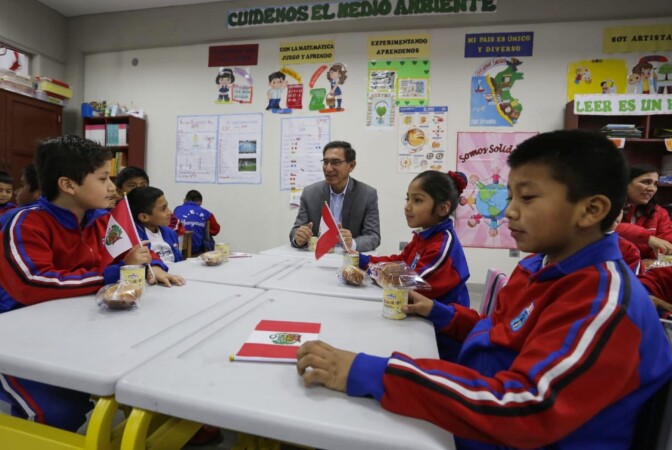 Vizcarra: Invertir en educación nos permite formar ciudadanos con valores