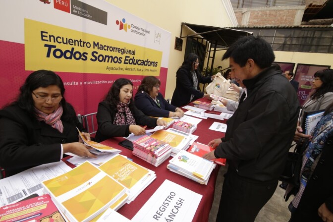 CNE: Encuentro macrorregional “Todos somos Educadores” se realizará en Lima