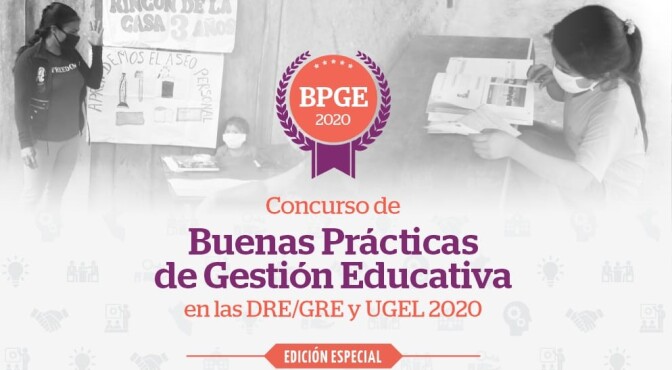 Minedu lanza Concurso de Buenas Prácticas de Gestión Educativa edición especial 2020