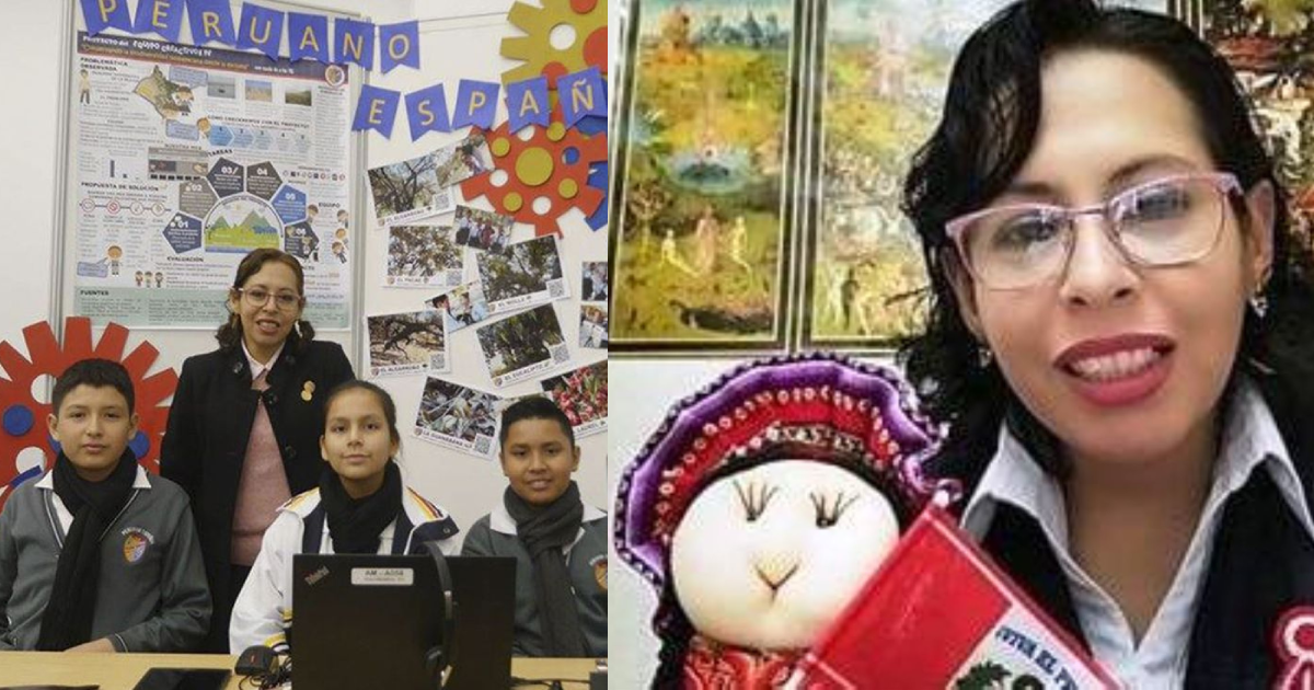 Minedu: maestra peruana figura entre los 50 mejores profesores del mundo